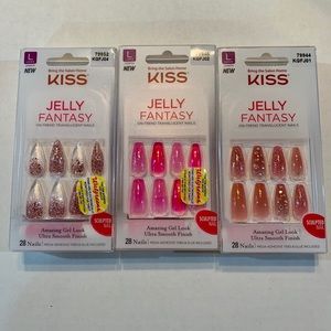 Kiss Jelly Fantasy Nails!  Set of 3 new boxes!!!